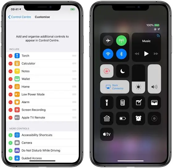customize iPhone Control Center